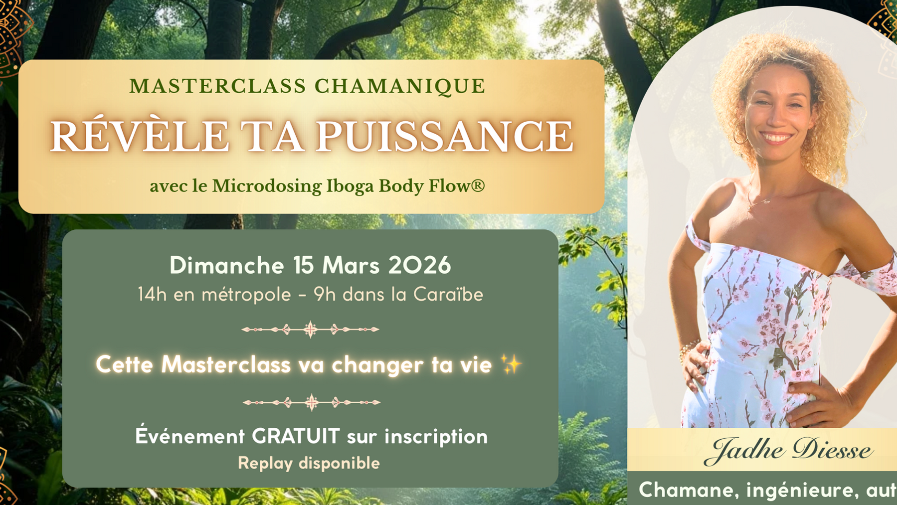 REPLAY Masterclass Révèle ta Puissance ✨🚀